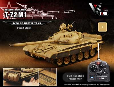 foto VsTank PRO Airsoft Russian T72 M1 Desert